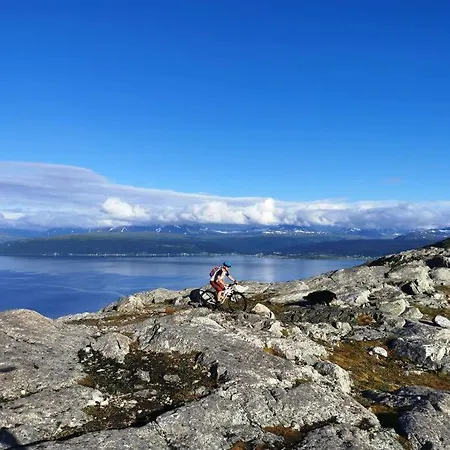 Loghouse In Arctic Wonderland! Apartman Kvaloya