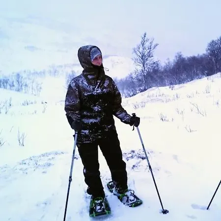 Loghouse In Arctic Wonderland!