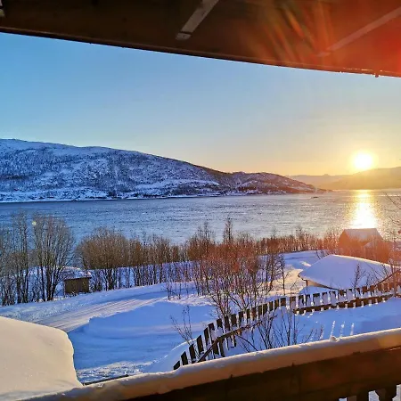 Apartman Loghouse In Arctic Wonderland! Kvaloya