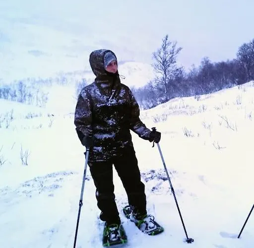 Loghouse In Arctic Wonderland!